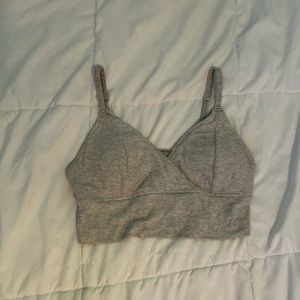 gray padded sleep tank from american eagle